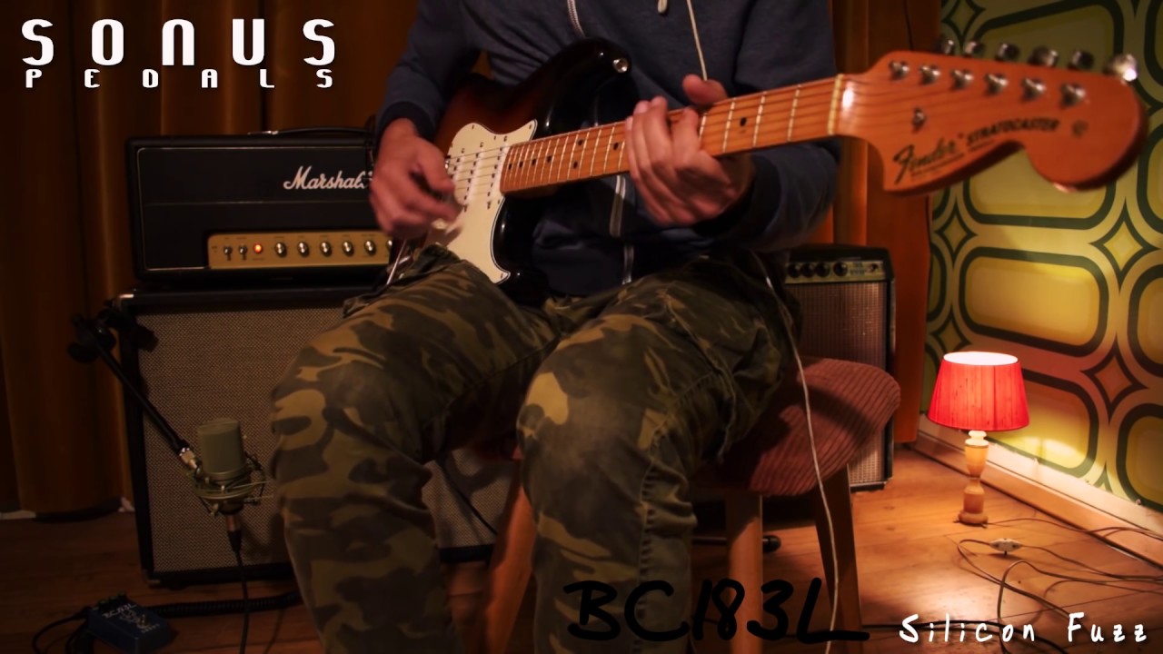 Sonus Pedals BC183L Silicon Fuzz Demo - Hey Joe