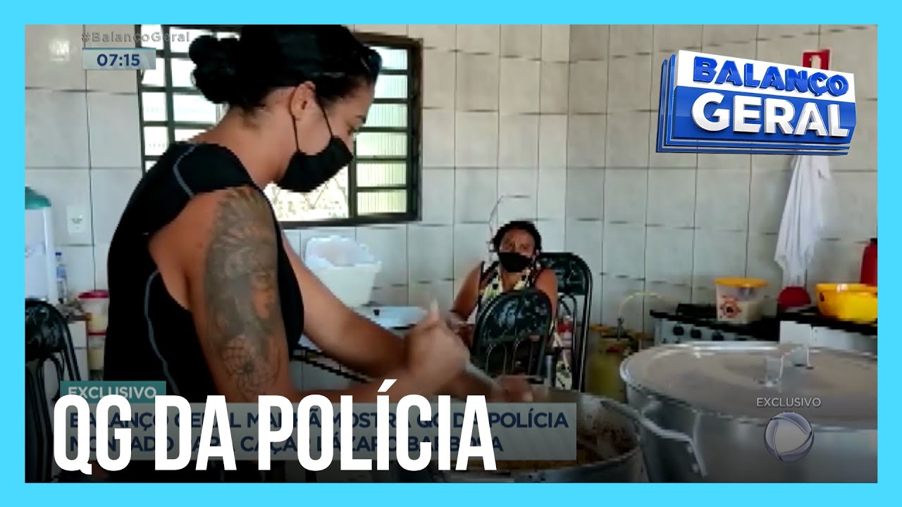 Saiba como funciona o QG da polícia na caça a Lázaro