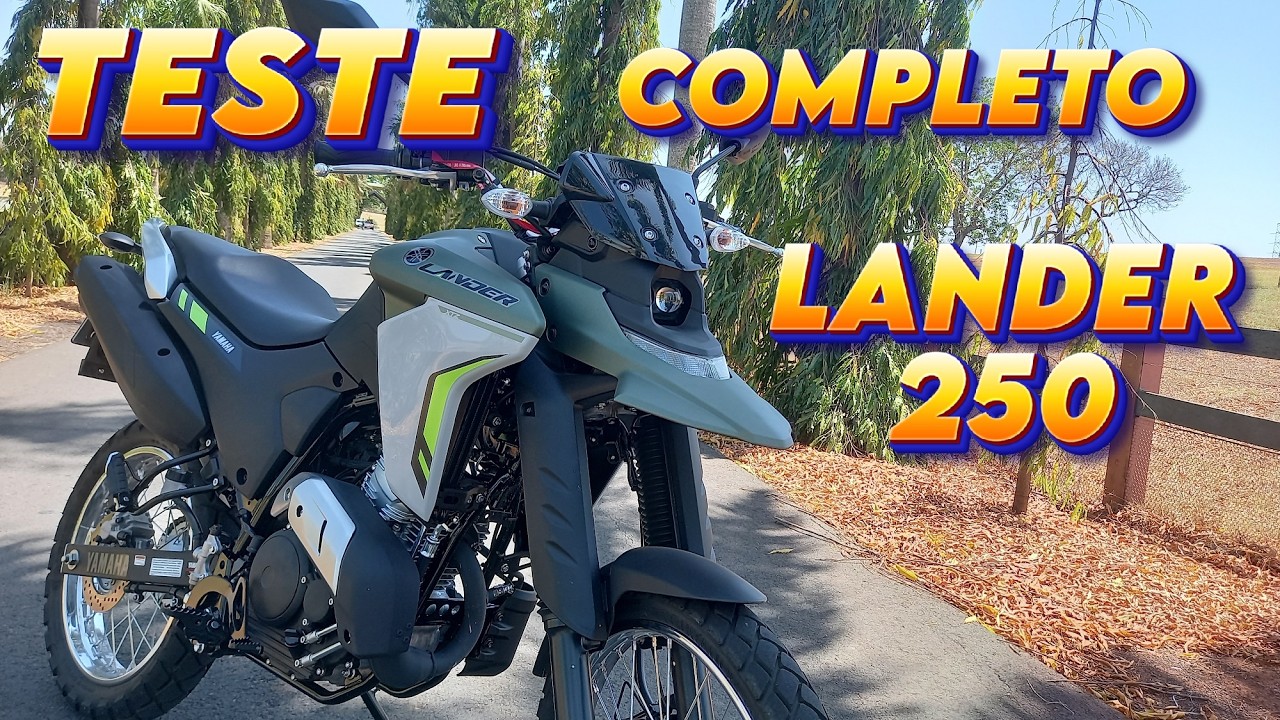 YAMAHA LANDER 250 na CIDADE, ESTRADA e TERRA, um TESTE COMPLETO!!