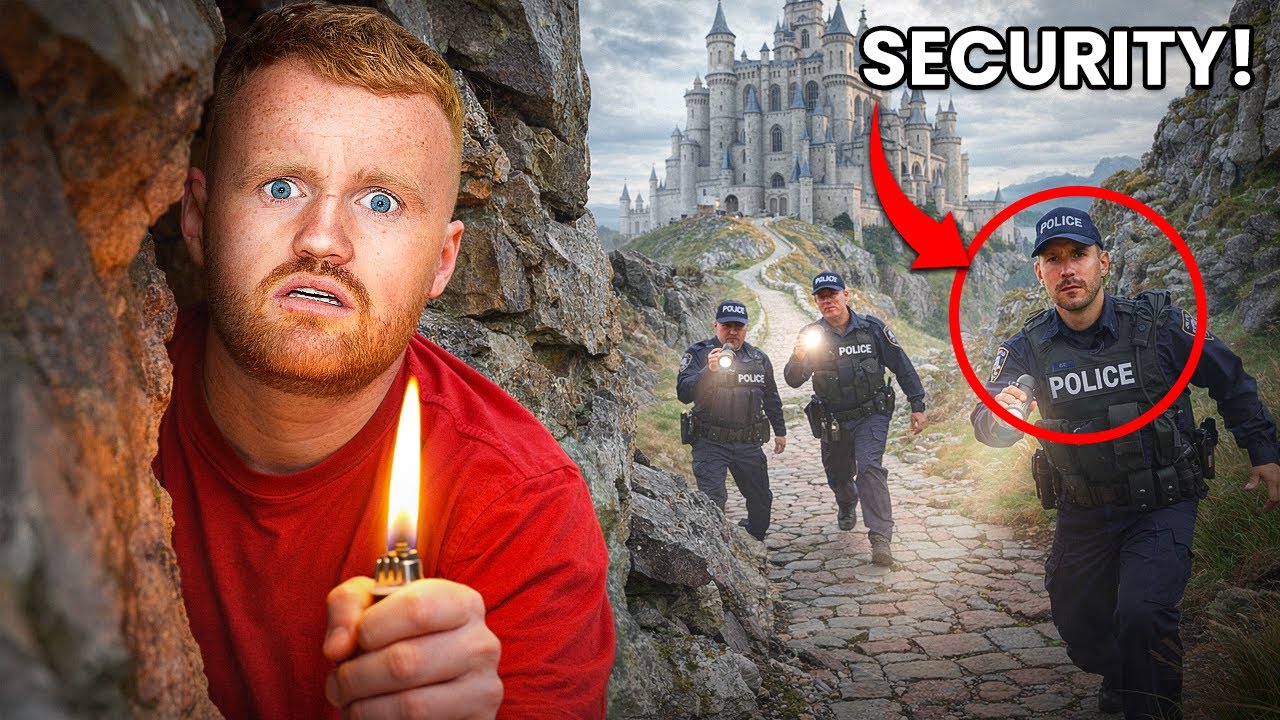 exploring huge abandoned castle! *GONE WRONG*