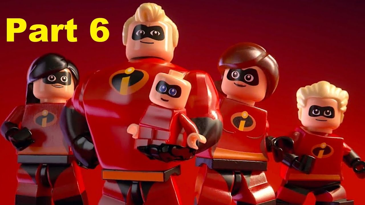 LEGO The Incredibles - Gameplay walkthrough part 6 - Screenslaver Showdown (No Commentary)