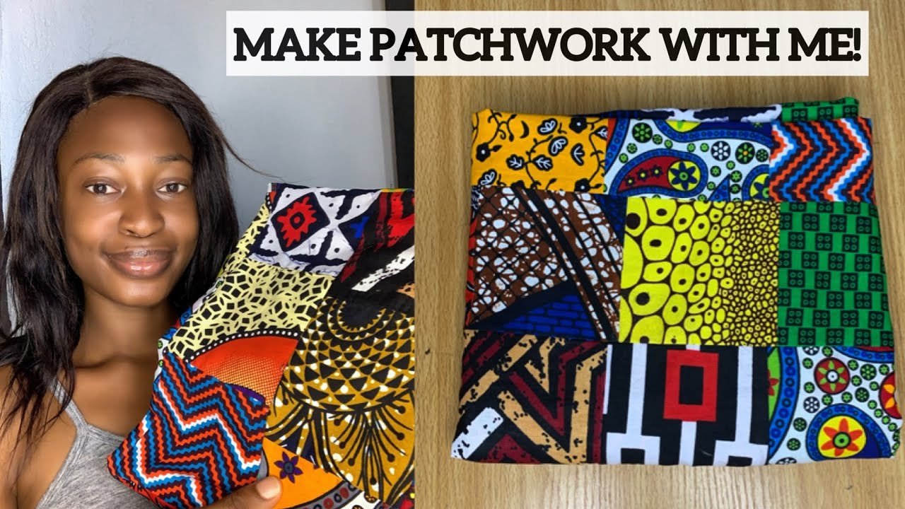 MAKE THIS BEAUTIFUL PATCH FABRIC WITH ME.