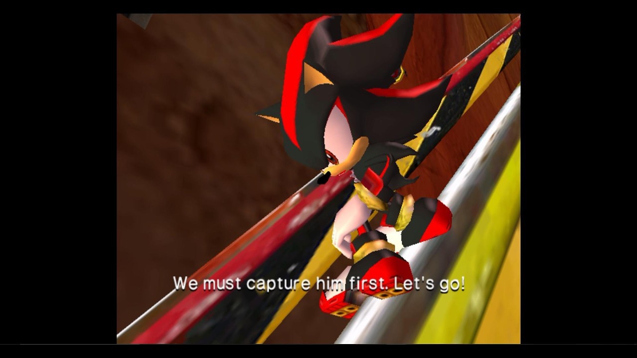 Sonic Heroes Ep 26 Team Dark Rail Canyon.