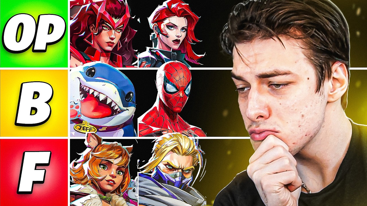 Рейтинг ВСЕХ героев 10-го сезона Marvel Rivals
