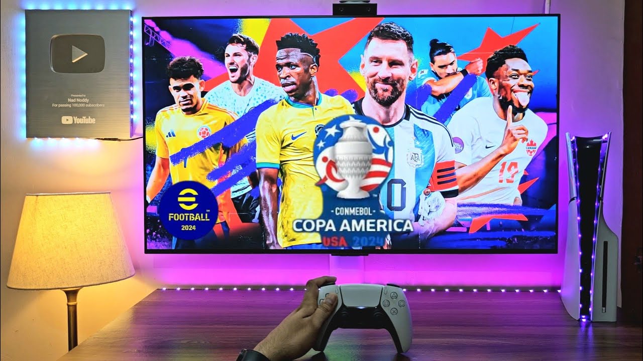 Efootball 2024 Copa América (PS5) Gameplay