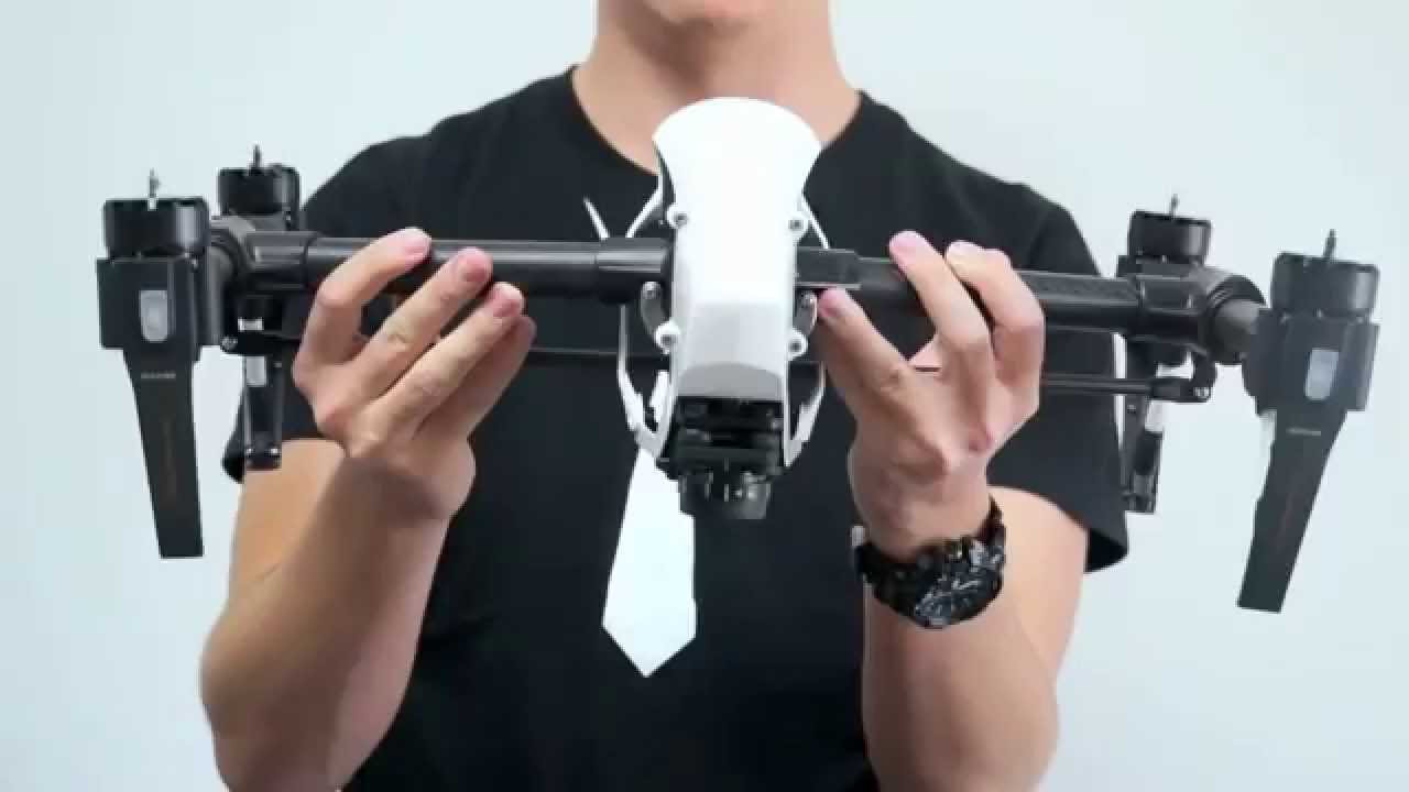 Видеообзор квадрокоптера DJI Inspire 1. Распаковка