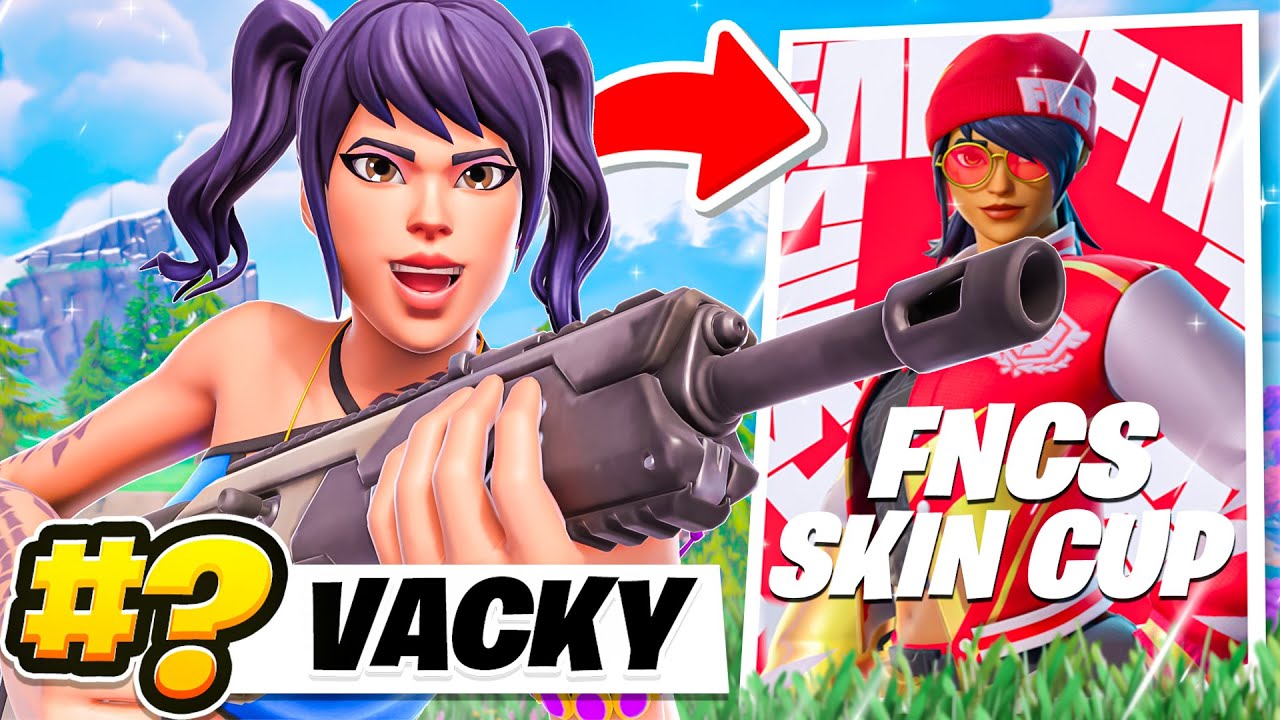 How I Won the FNCS Champion Crystal Skin Early ! 🏆| Vacky | Facecam