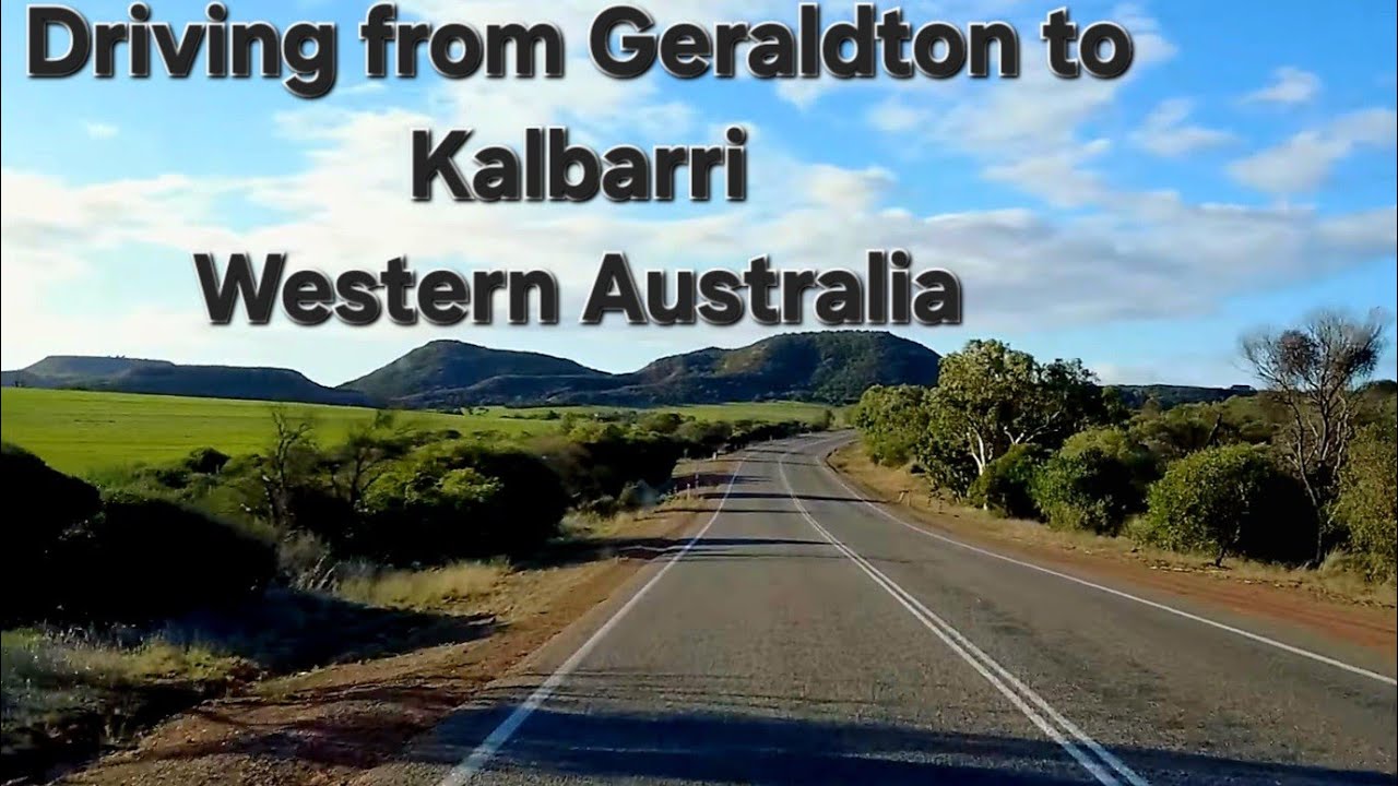 [4K] Drive | Geraldton to Kalbarri