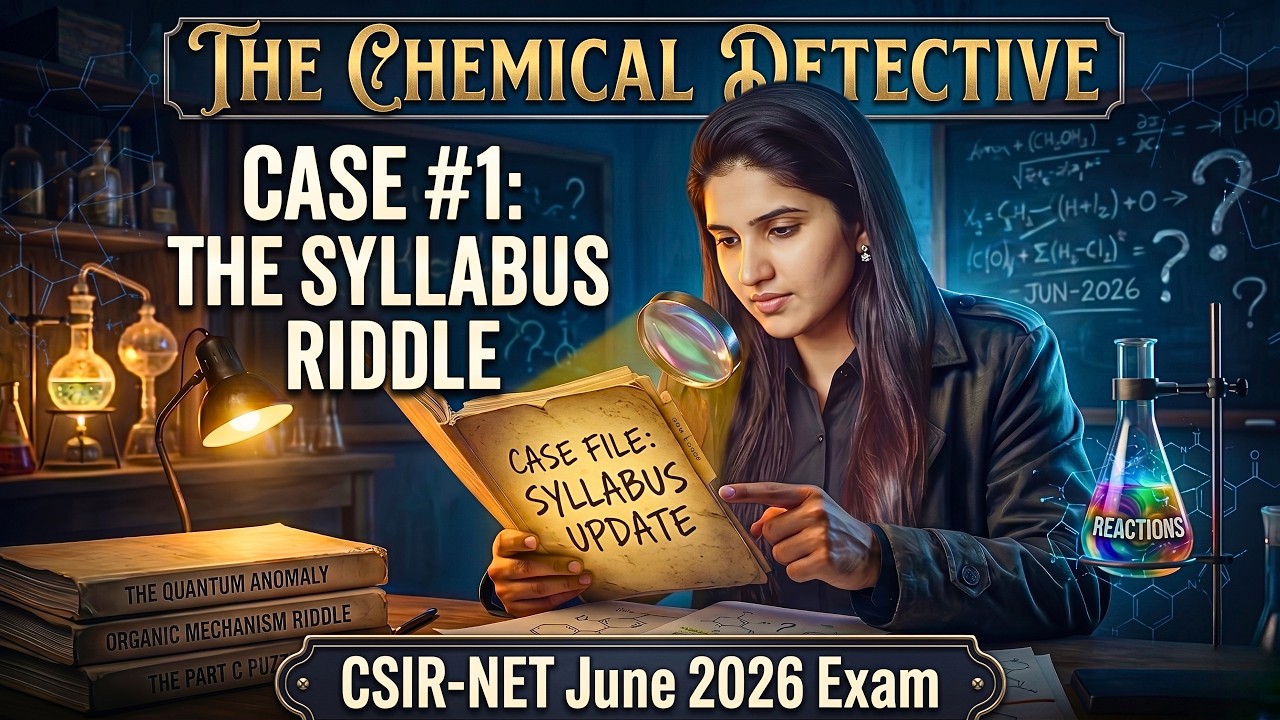 CSIR NET Syllabus Change Chemistry | CSIR NET June 2026 Update|CSIR NET Syllabus & Exam Pattern 2026