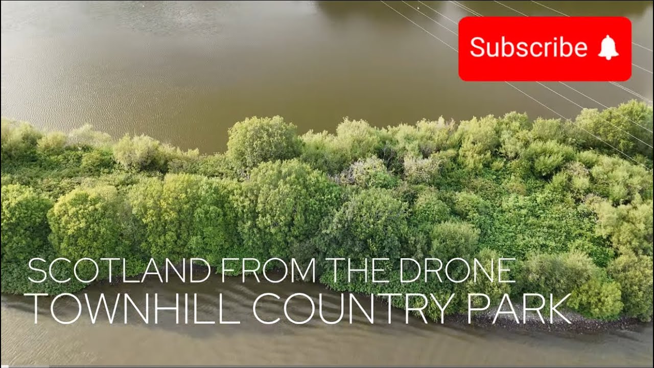 SCOTLAND FROM THE DRONE - TOWNHILL COUNTRYPARK & WATERSPORTS