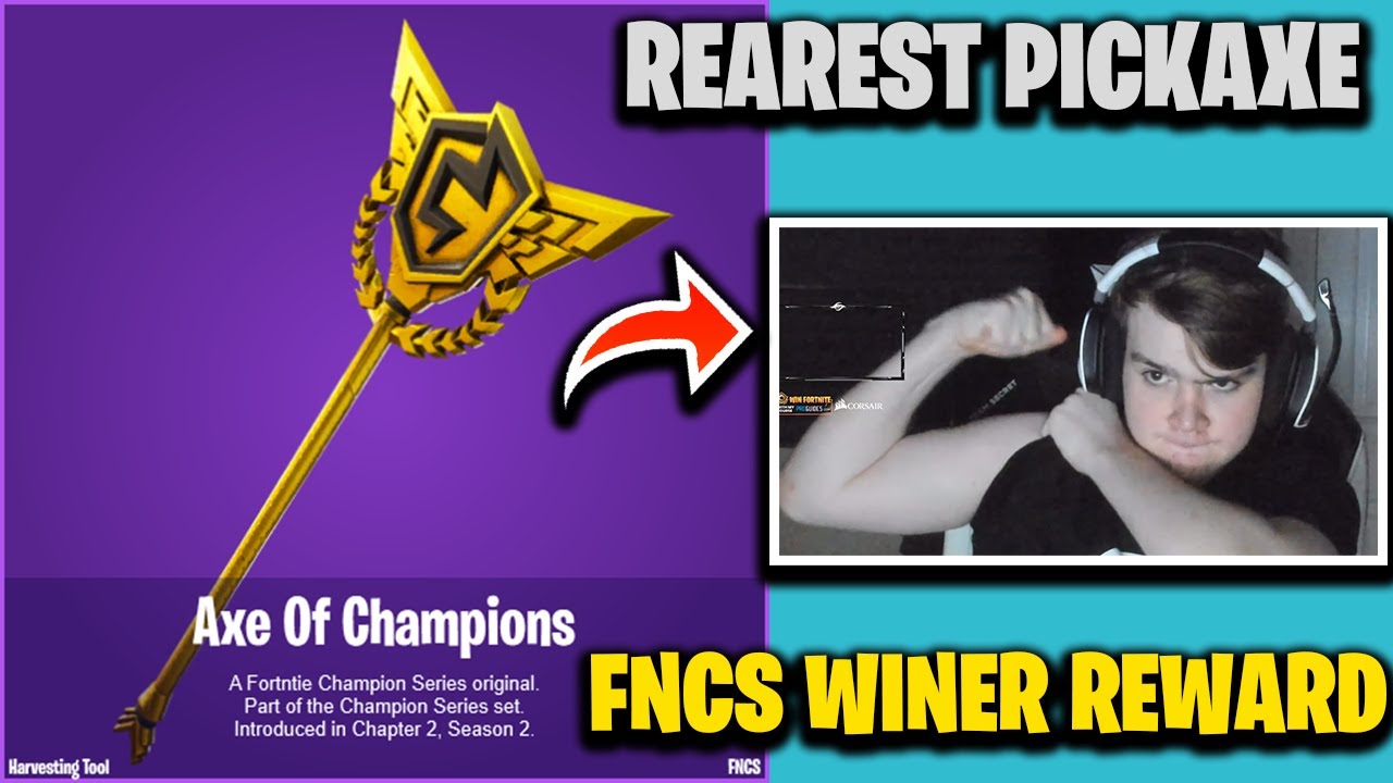 Mongraal Gets The Fncs Champion Pickaxe After Winning FNCS Trios With Mitro And TaySon!