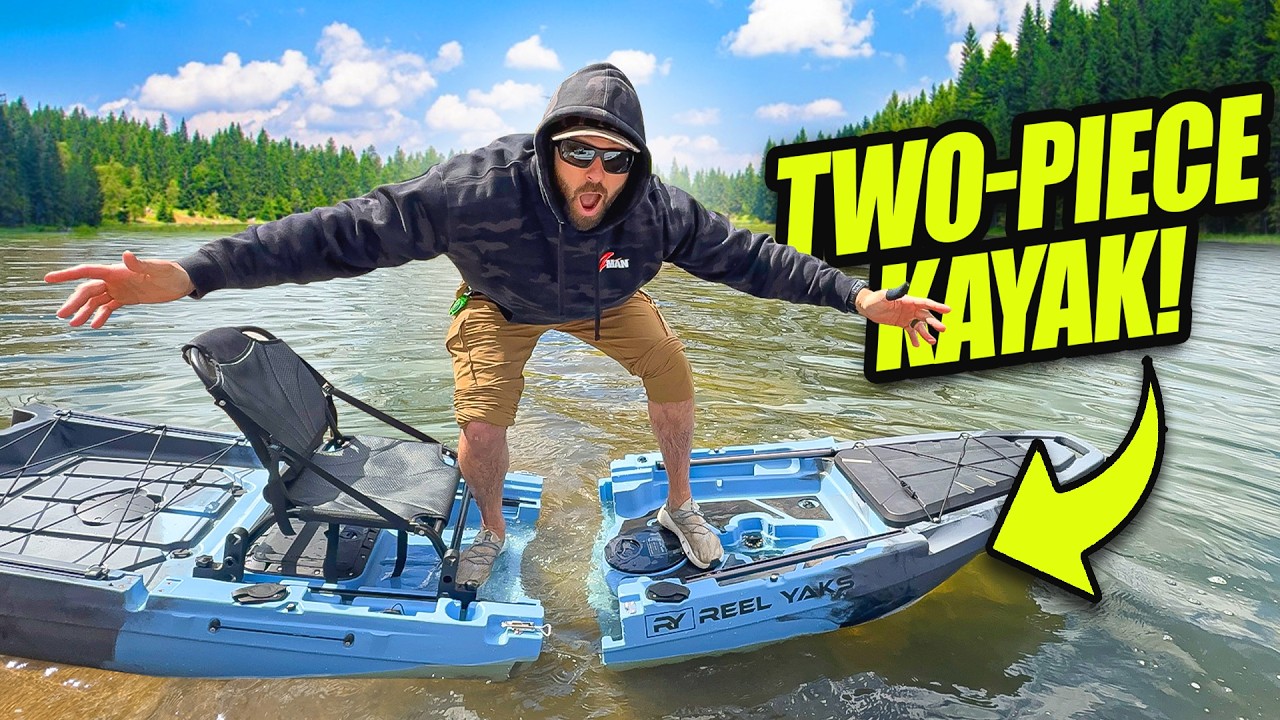 The Truth About 2-Piece Kayaks&hellip; Reel Yaks Recon On-Water Test!