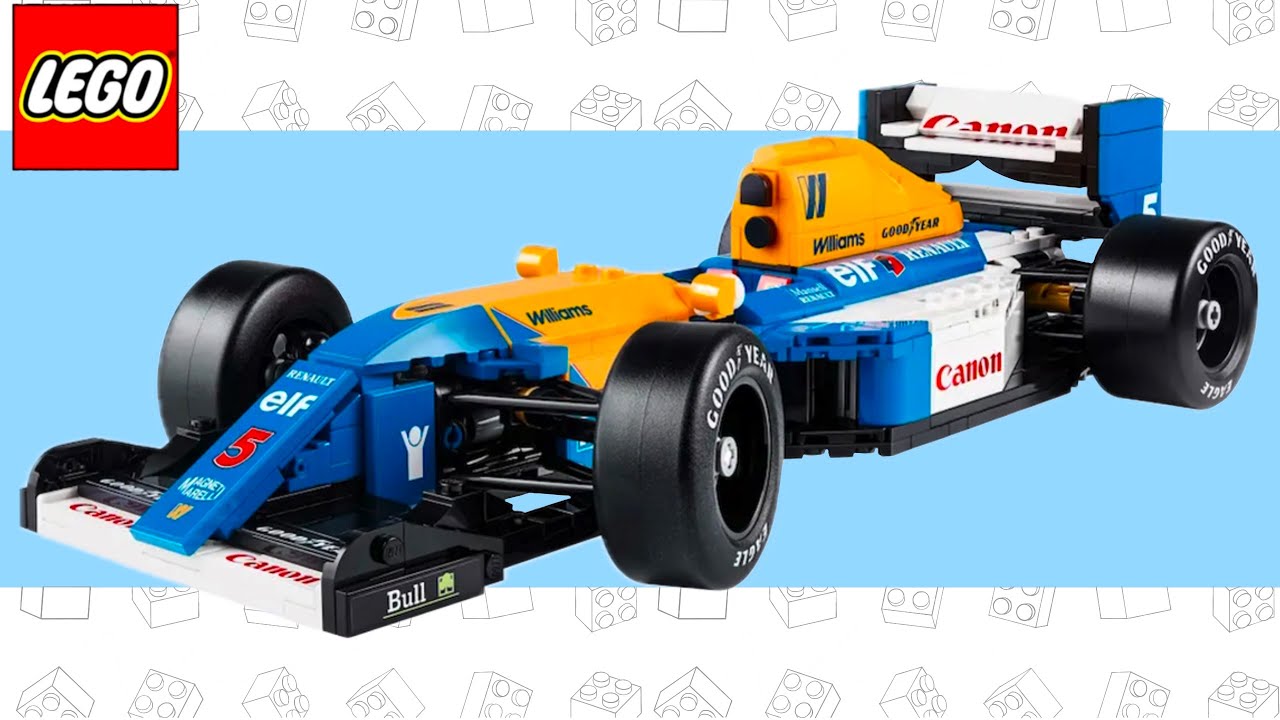 LEGO Icons Williams Racing FW14B & Nigel Mansell 10353 Speed Build