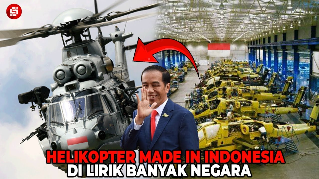 KARYA ANAK BANGSA DI AKUI DUNIA !!! Inilah 6 Helikopter Canggih Asli Buatan Indonesia