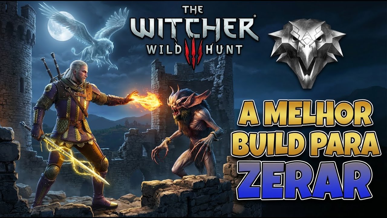 BUILD DO GRIFO PERFEITAMENTE EQUILIBRADA - THE WITCHER 3