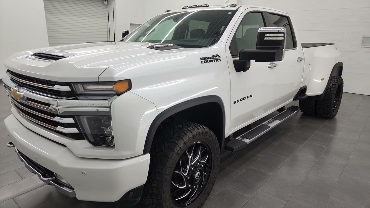 2020 CHEVROLET SILVERADO 3500 HIGH COUNTRY DURAMAX 4K WALKAROUND 13331Z SOLD!