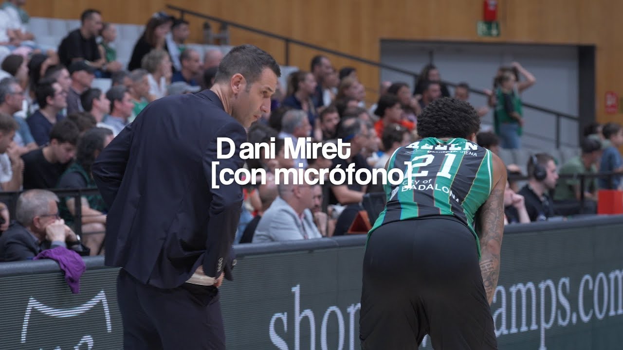 Dani Miret con MICRÓFONO I Liga Endesa 2025-26