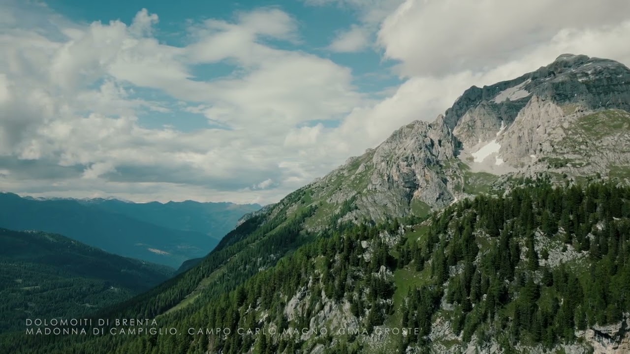 Dolomiti di Brenta 4K | Madonna di Campiglio, Campo Carlo Magno, Cima Grost&egrave;
