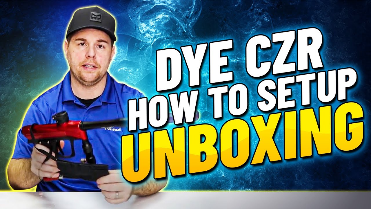 Dye CZR How to Setup Unboxing