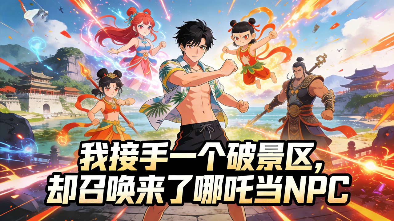 【Multi Sub】《我接手一個破景區，卻召喚來了哪吒當NPC》遊客以為是演員，結果全是真神#漫劇 #動態漫 #AI漫劇 #動漫 #動畫