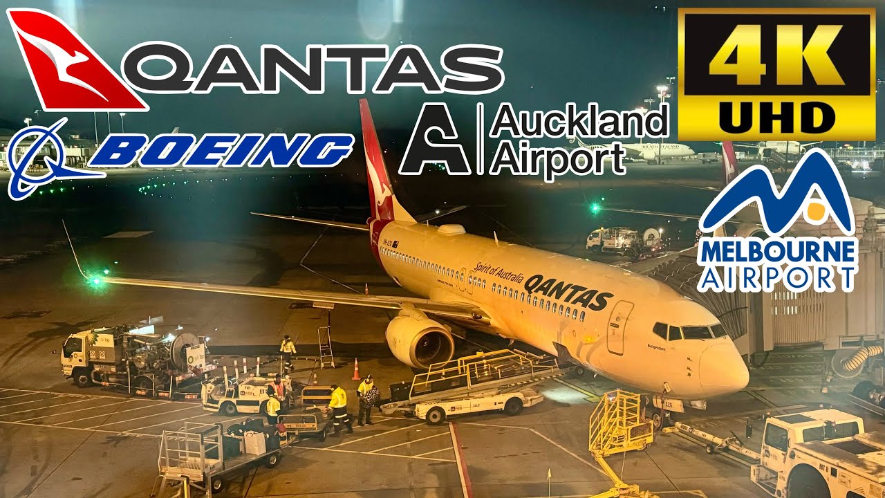 [Qantas Airways: QF152 Auckland to Melbourne] Boeing 737-838 First Class Longe & Flight Review