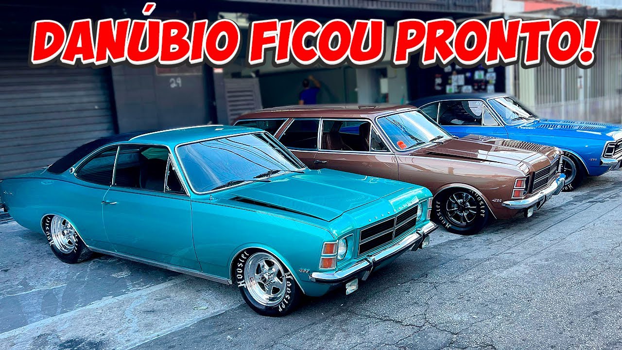MEU OPALA DANÚBIO FICOU PRONTO!