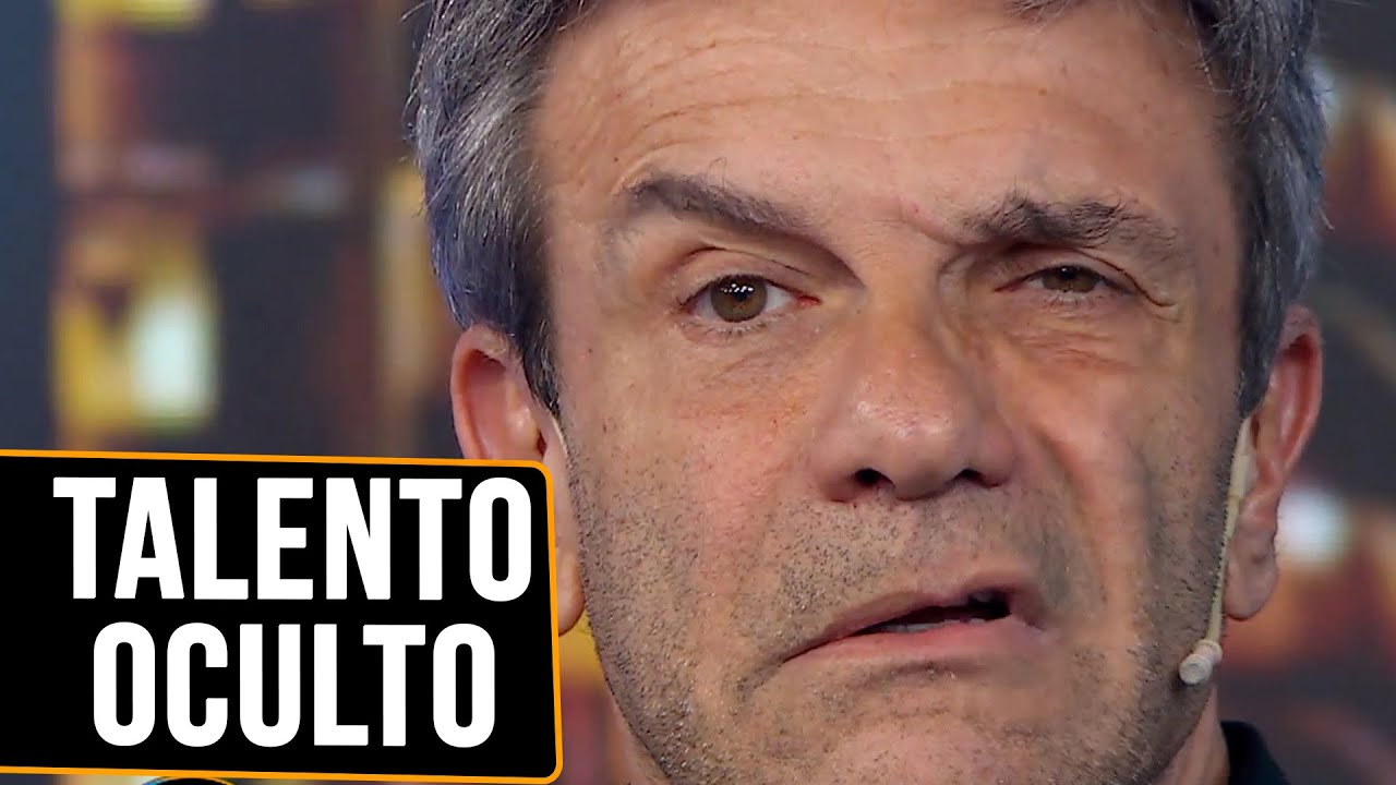 ¡BAILA CON LA CARA! Marcelo de Bellis sorprendió a todos con su extraña habilidad