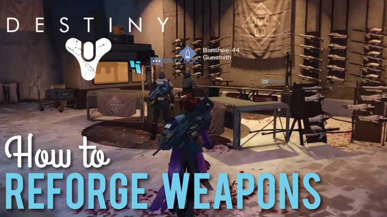 How to Reforge Weapons in Destiny