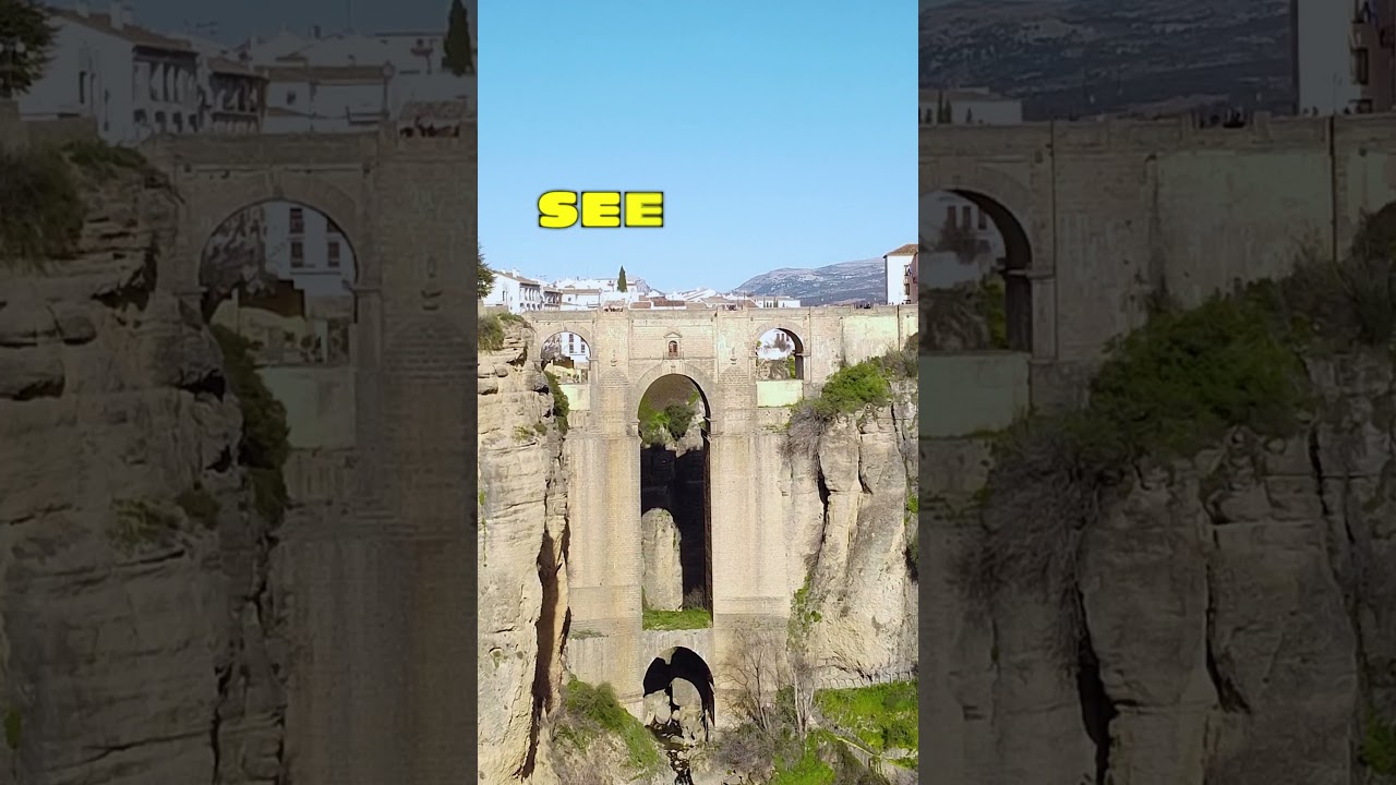 RONDA ANDALUSIA #vanlife #vanlifeeurope #travel #spain #dji