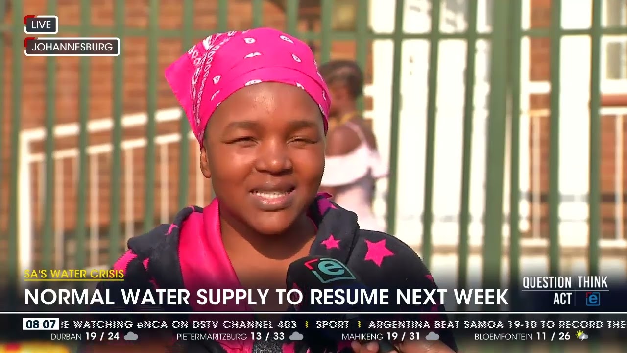 SA's water Crisis | Taps running dry in Joburg suburbs