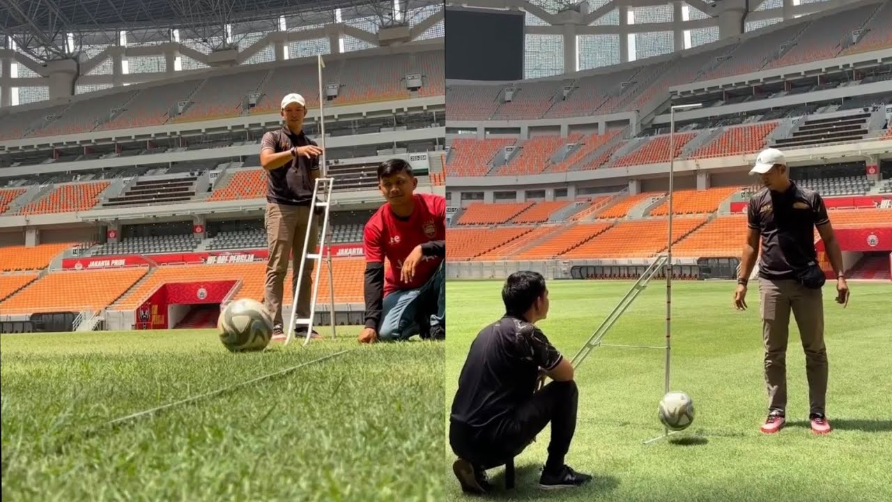 PERSIJA KEMBALI KE JIS⁉️RUMPUT DI TEST, TERLIHAT SUDAH MEMBAIK, JAKARTA INTERNATIONAL STADIUM 