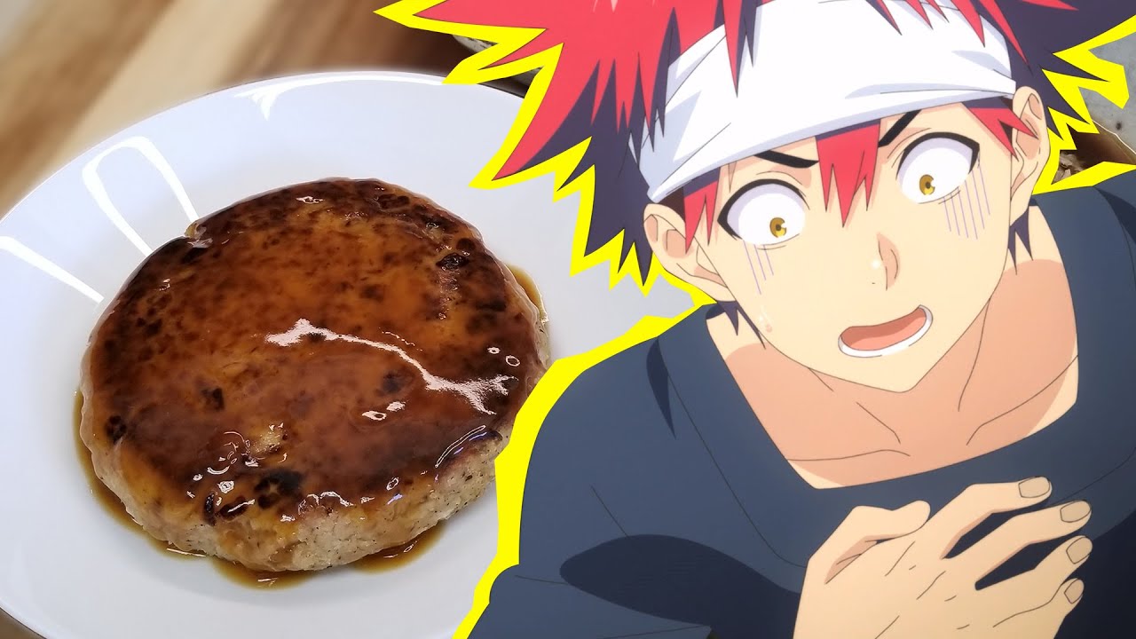 I Made Yukihira's Mackeral Burger from Food Wars!