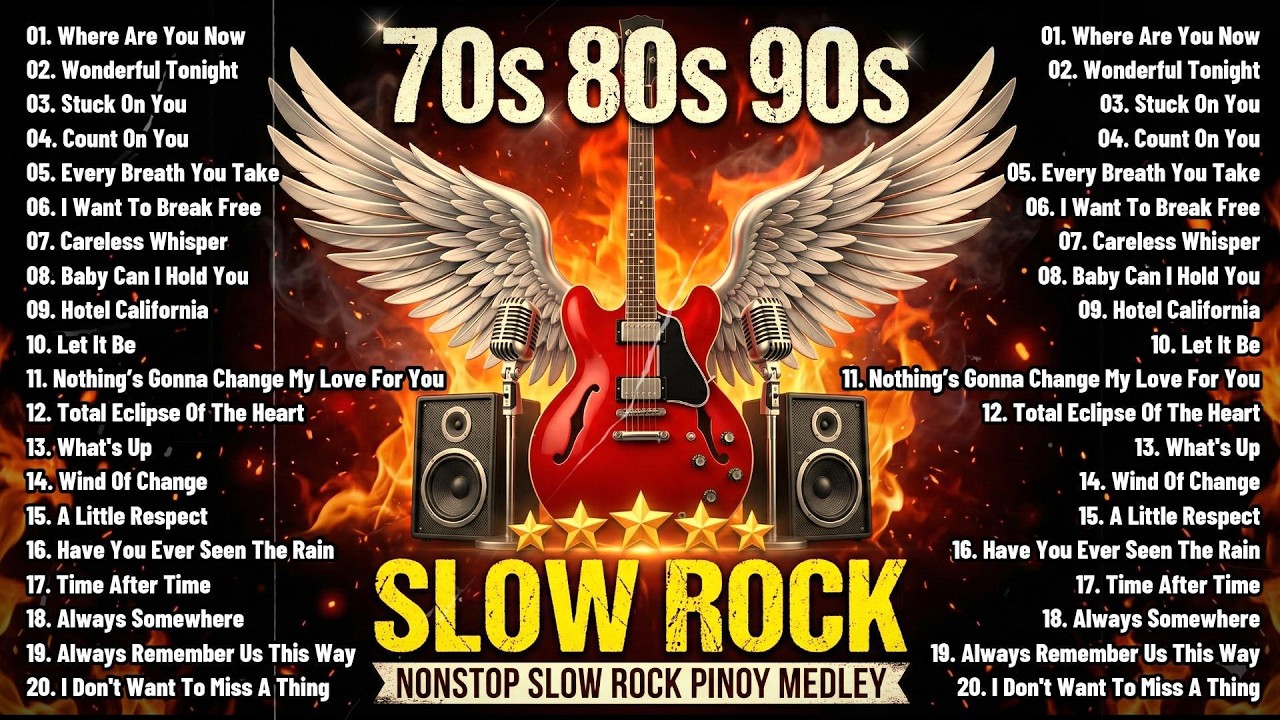 Nonstop Slow Rock Love Songs 💝 Best Soft Rock Songs Of All Time 💝 Greatest Hits Slow Rock Ballads