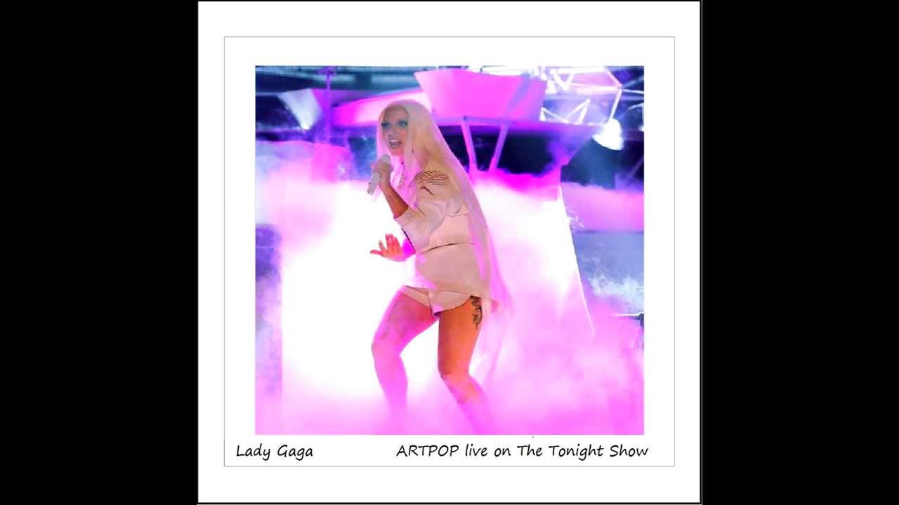 Lady Gaga ARTPOP live on The Tonight Show - Audio Cut