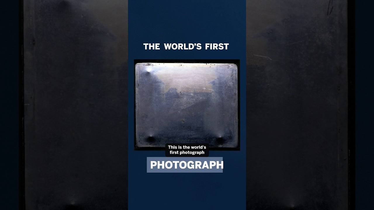 Have you seen the world&rsquo;s first photograph? Made in 1827, The Ni&eacute;pce Heliograph made art history.