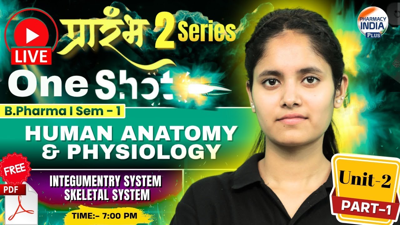 Skeletal System & Joints| HAP | Part - 2 | Unit - 2 | Sem - 1 | B.Pharm