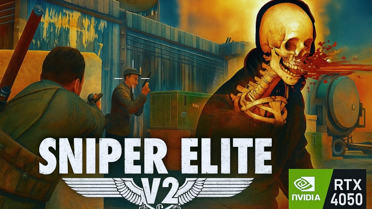 SNIPER ELITE V2 4K 60FPS UHD RTX 4050 #gameplay  | TUF GAMING #sniperelite