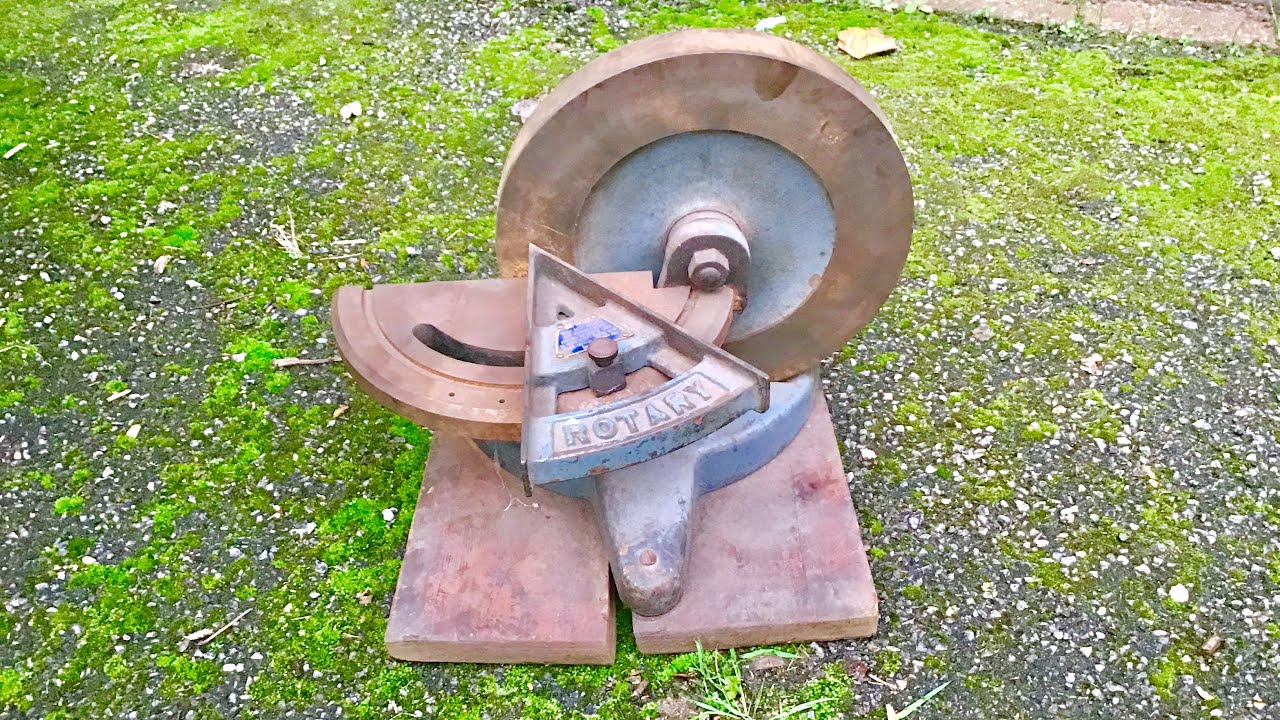 Vintage Letterpress Mitre Cutter Restoration