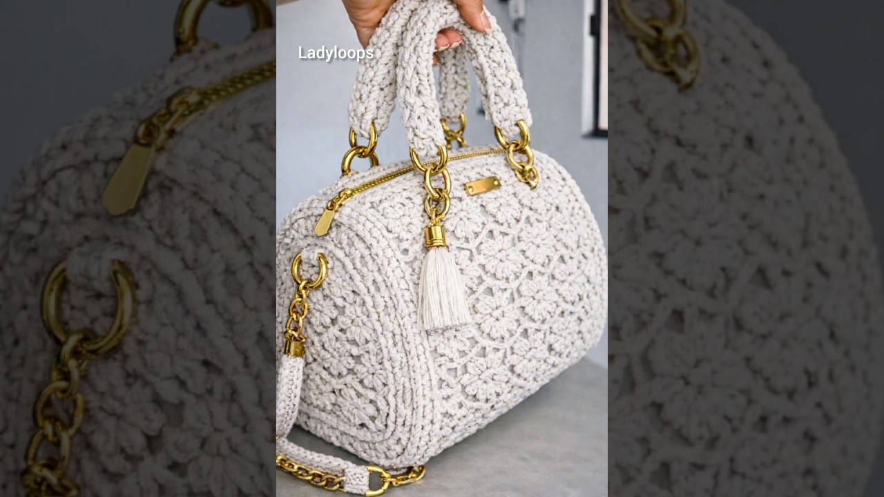 Gorgeous Crochet Bags Collection #ladyloops #crochetbag #bag