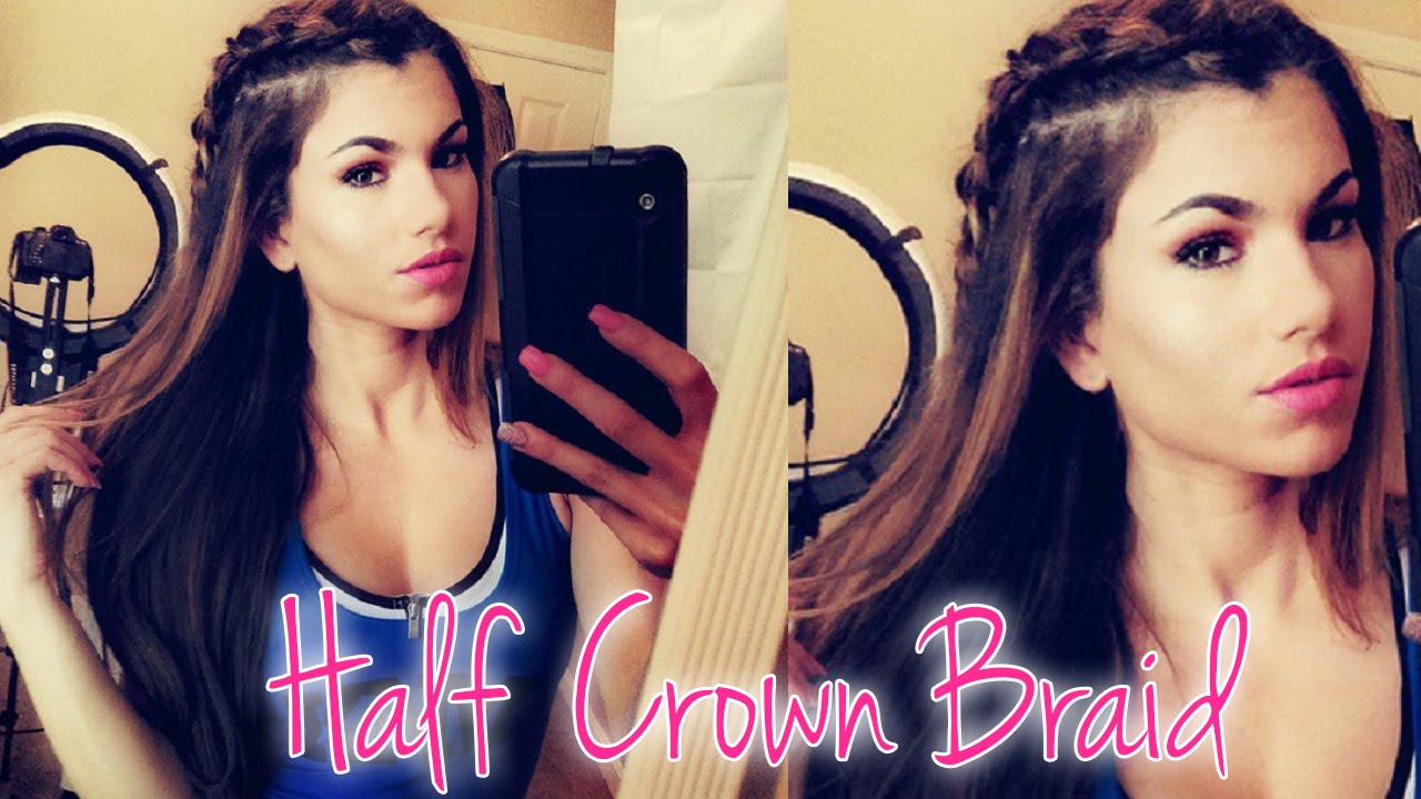 How To: Half Up Crown Braid | Hair Tutorial