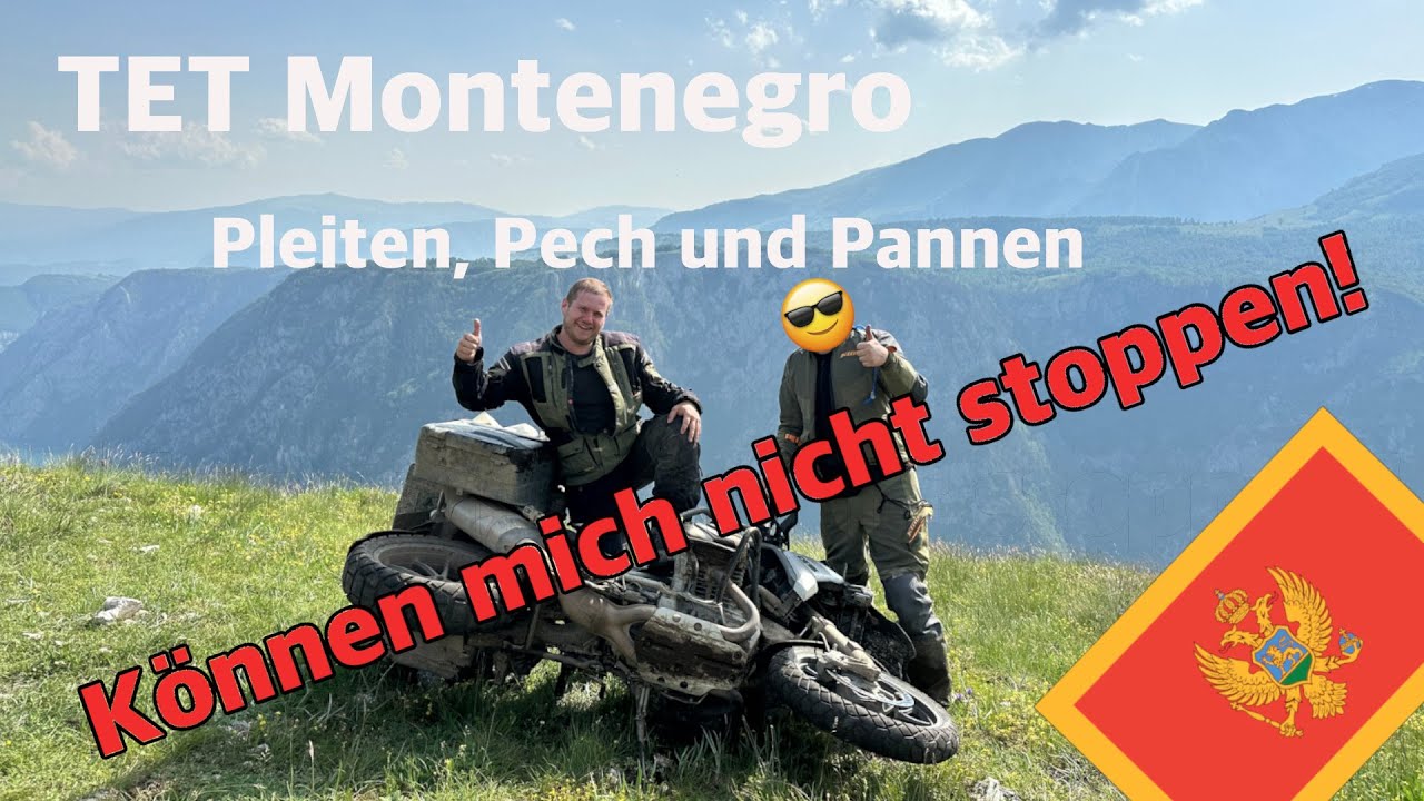Offroad mit dem Motorrad über den schönsten TET - TET Montenegro
