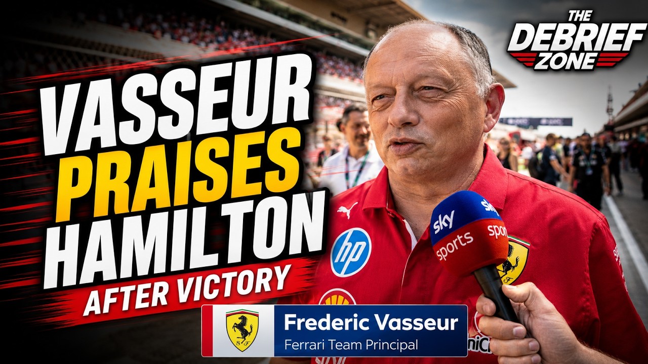 Fred Vasseur Praises Hamilton After Victory | Barcelona-Catalunya GP Race 2026