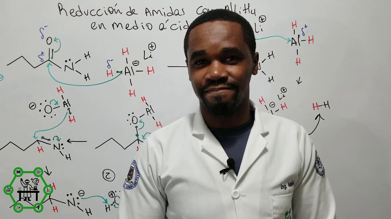 Reducción de Amidas con AlLiH₄ | Mecanismo de Reacción | Síntesis de Aminas