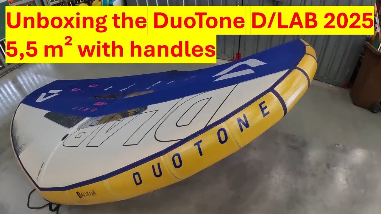 Unboxing the Duotone aluula unit D/lab 2025