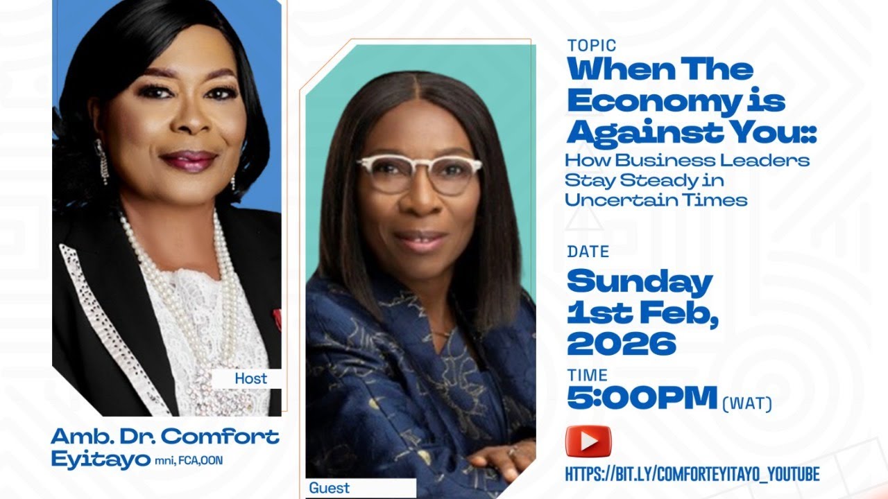 WHEN THE ECONOMY IS AGAINST YOU; How business Leaders Stay Steady In Uncertain Times