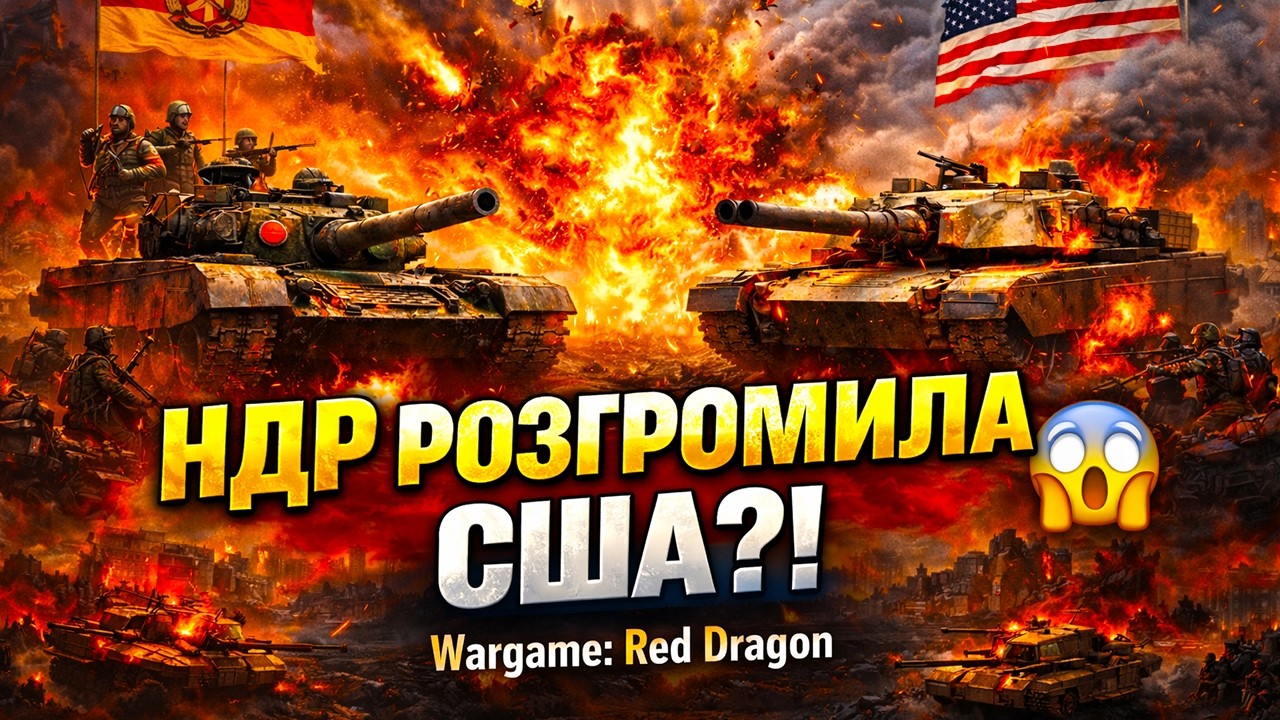 Битва за Європу: Війська НДР проти США в Wargame: Red Dragon