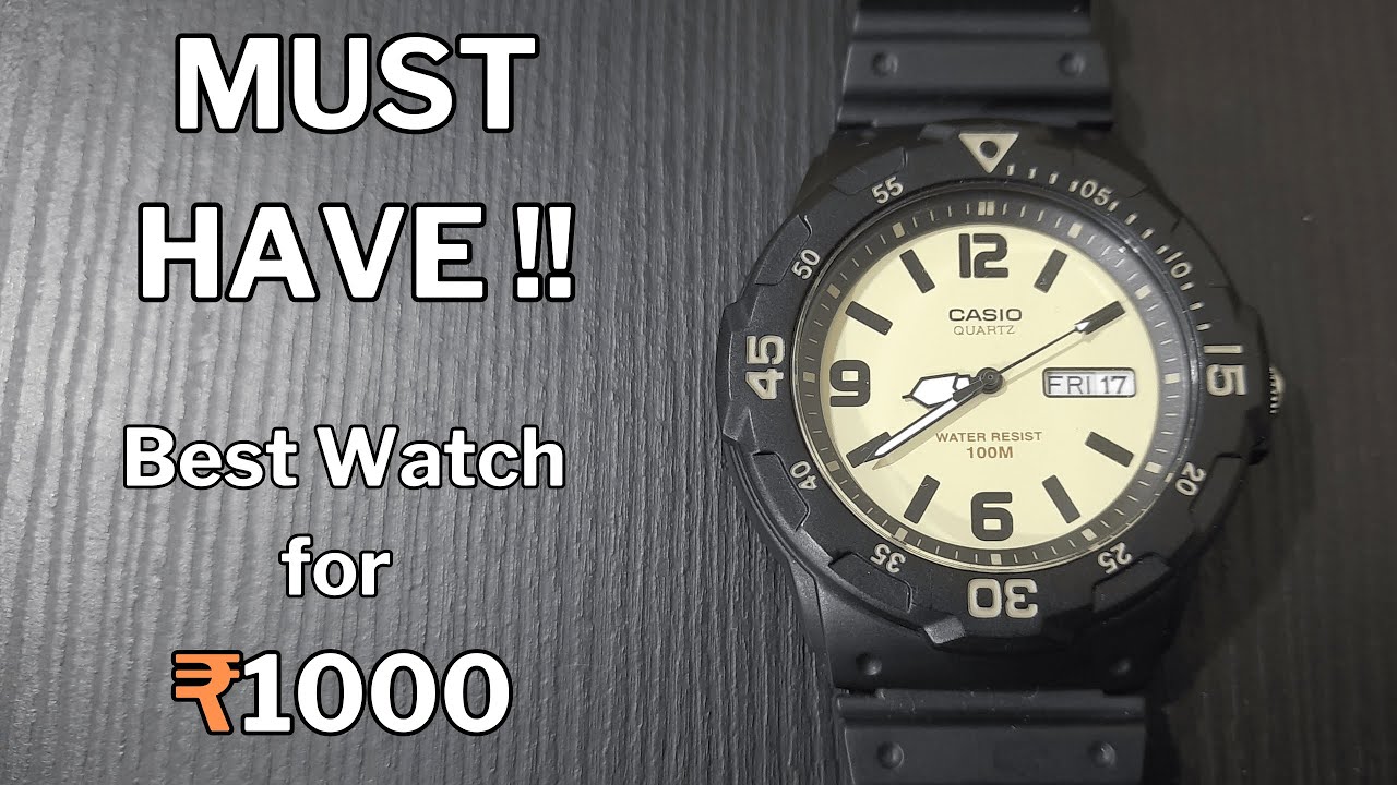 CASIO MRW 200H - Affordable Beater + Flipkart Review