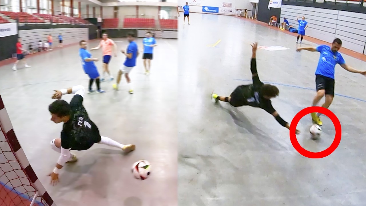 PORTERO de 40 AÑOS VS PORTERO de 14 AÑOS: DESAFÍO ÉPICO | FUTSAL