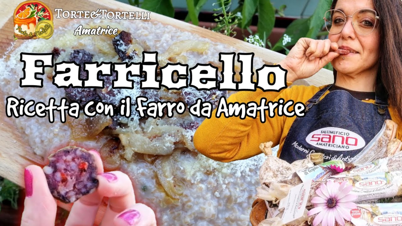 Farricello di Castel Trione (Amatrice) | #videodicucina #ricettefarro
