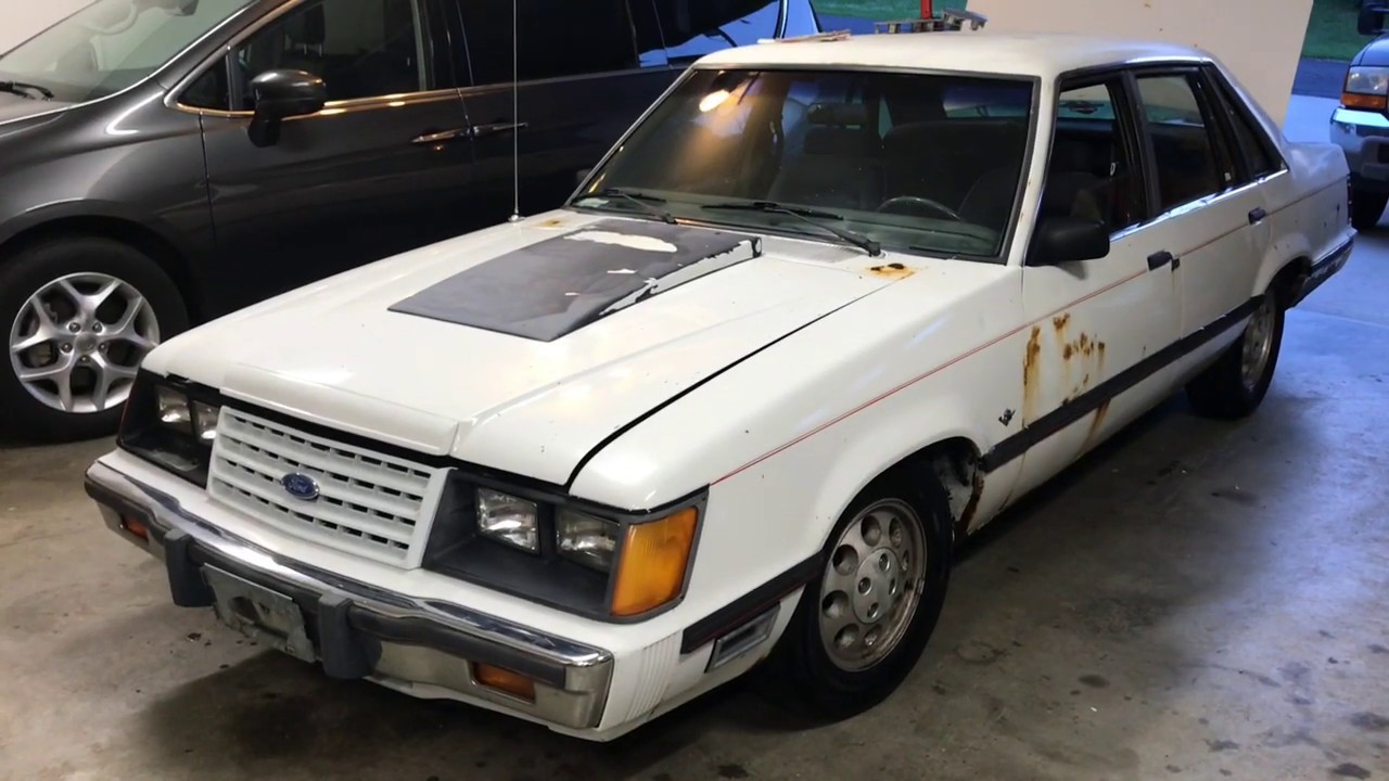 Ford Fox chassis LTD LX 1985 года. ПЕРВОЕ ВИДЕО.